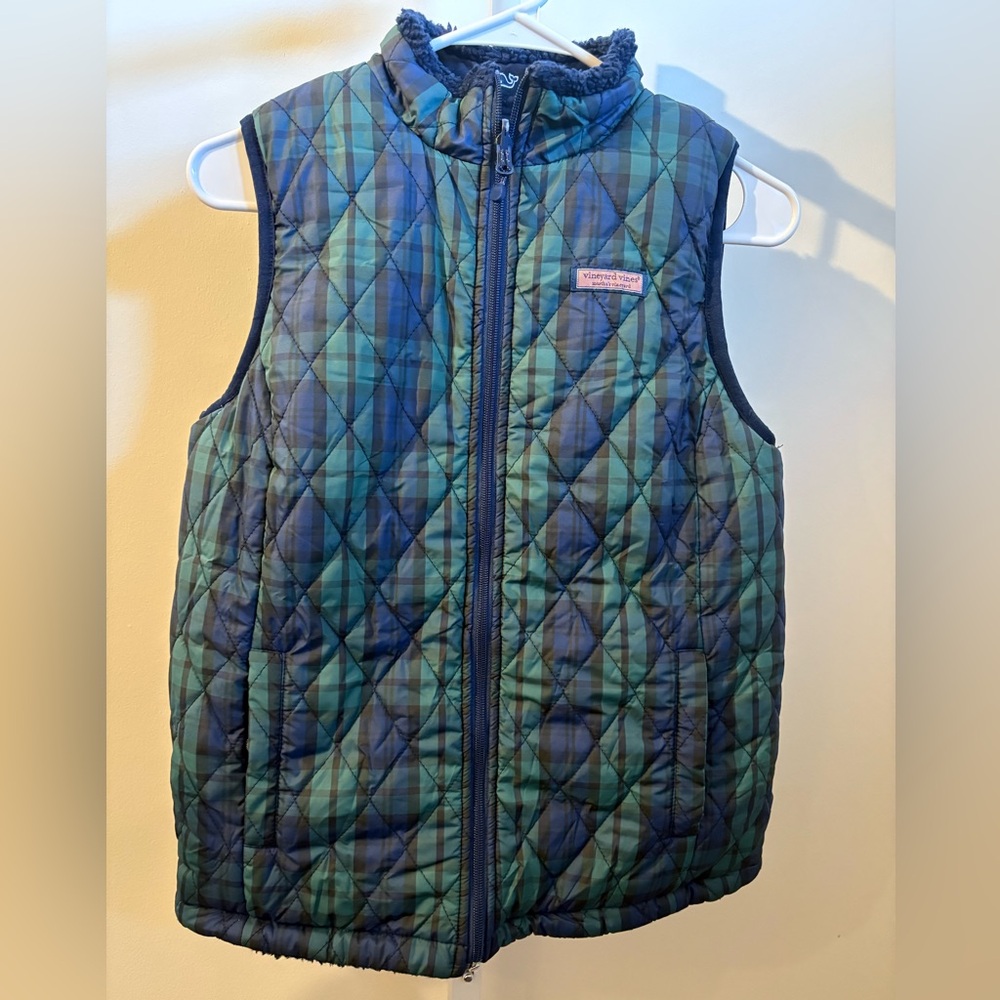 Vineyard Vines Midnight Blue Fleece Jacket - Picture 3 of 5